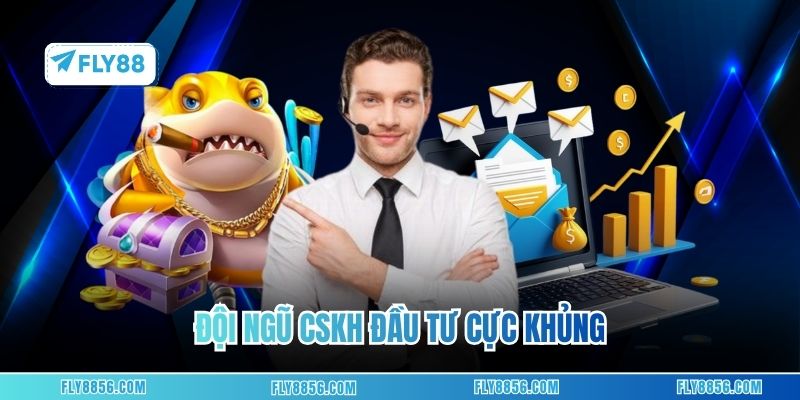 Đội ngũ CSKH đầu tư cực khủng