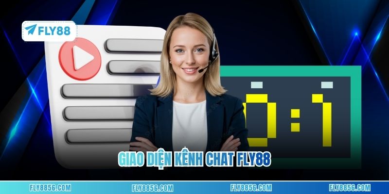 Giao diện kênh chat FLY88